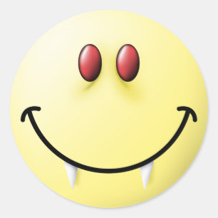 Adesivo Cara do vampiro