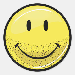 Adesivo Cara farpada do pavão-do-mar empoeirado