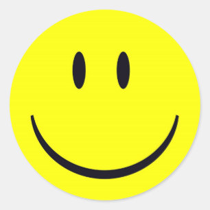 Adesivo cara feliz