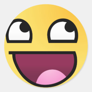 Adesivo Cara impressionante - HD de alta qualidade