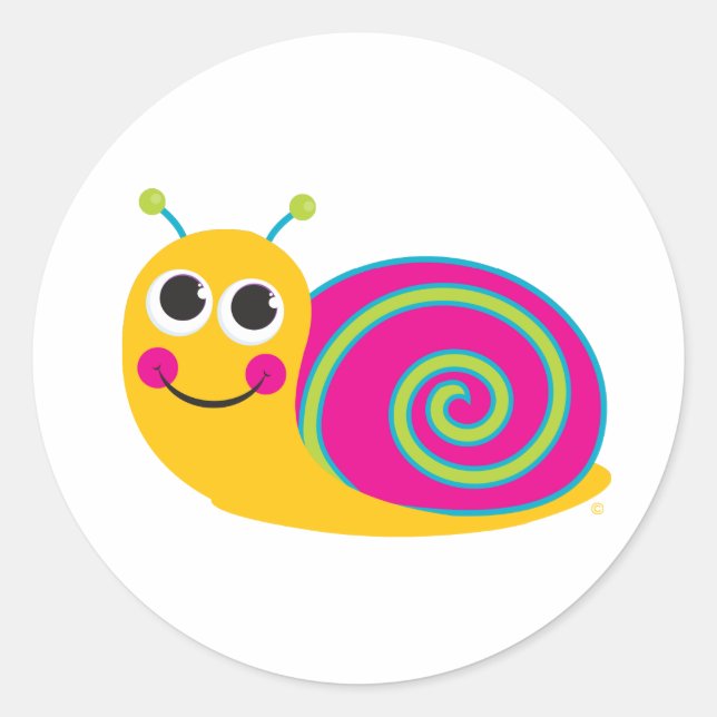 Adesivo Caracol (Frente)