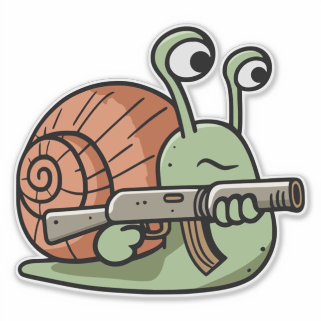 Adesivo Caracol Armado (Frente)