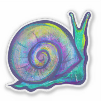 Adesivo Caracol da Retro 80s