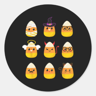 Adesivo Caracteres de fantasia de milho doce - Kid de Dia