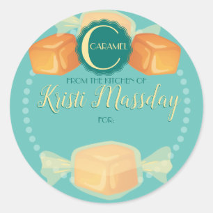 Adesivo Caramel Carmel, um doce de Natal para