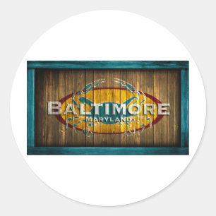 Adesivo Caranguejo de Baltimore