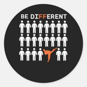 Adesivo Carateiros São Diferentes!