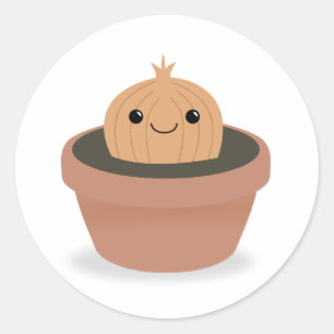 Adesivo Caráter da cebola