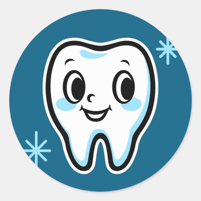 Adesivo Caráter do dente de corte (Frente)