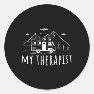 Adesivo Caravana de Acampamento Minha Terapeuta
