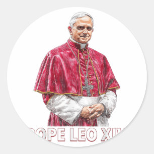 Adesivo Cardeal Robert Impede Camisa Papa Leo Xiv _8