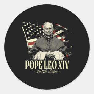 Adesivo Cardeal Robert Prevost Shirt Pope Leo Xiv