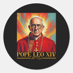 Adesivo Cardeal Robert Prevost Shirt Pope Leo Xiv 1