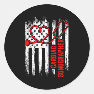 Adesivo Cardiac Sonographer Echo Tech Rdcs