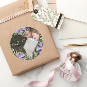 Adesivo Cardíaco Daisy Wedding Pega Sua Foto