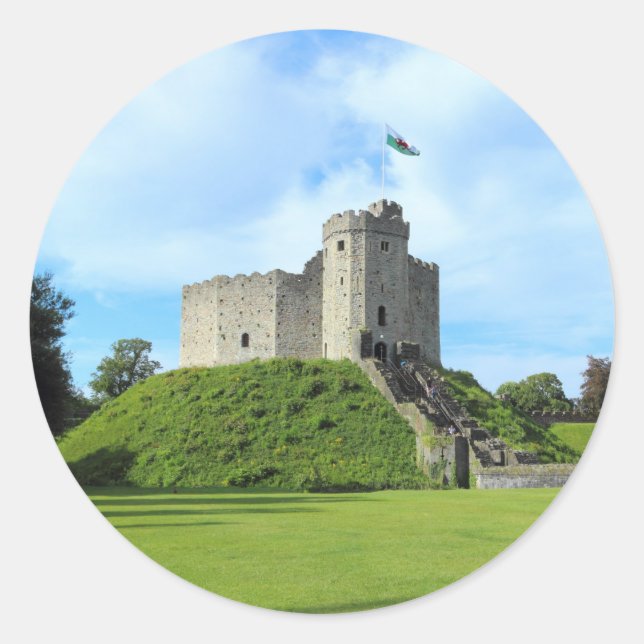 Adesivo Cardiff Castle Keep II (Frente)