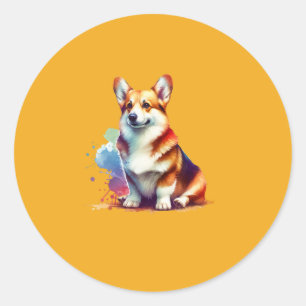 Adesivo Cardigan Welsh Corgi