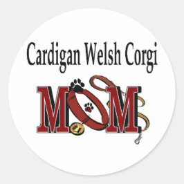 Adesivo Cardigan Welsh Corgi Dog MOM