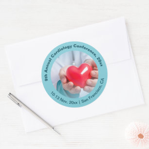 Adesivo Cardiologia Conferência médica cardiotorácica