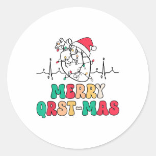 Adesivo Cardiologia Enfermeira Natal Ecg Anatomia Cardíaca