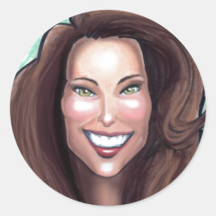 Adesivo Caricatura de Kate Middleton