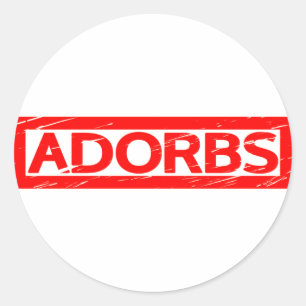 Adesivo Carimbo Adorbs