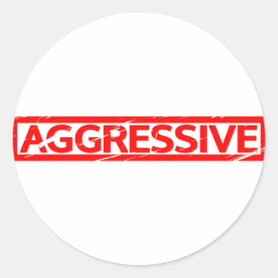Adesivo Carimbo Agressivo