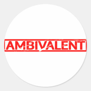 Adesivo Carimbo Ambivalente