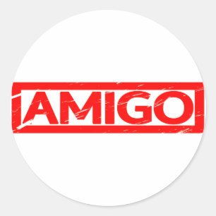 Adesivo Carimbo Amigo