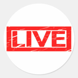 Adesivo Carimbo ao Vivo