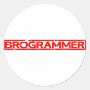 Adesivo Carimbo Brogrammer