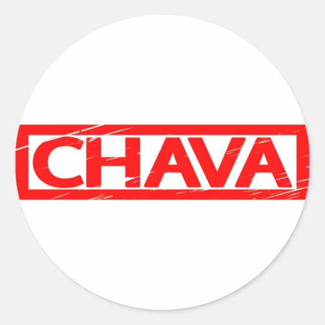 Adesivo Carimbo Chava (Frente)
