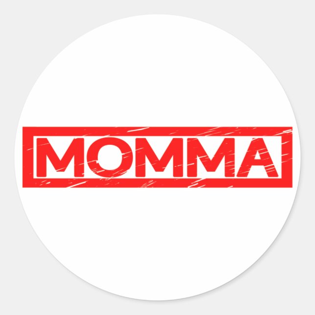 Adesivo Carimbo da mamãe (Frente)