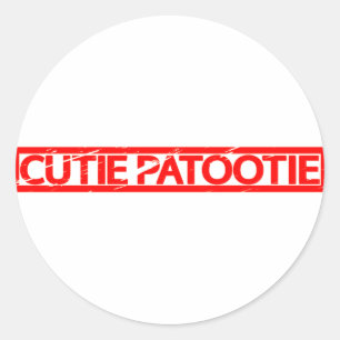 Adesivo Carimbo da Patootia Cutie