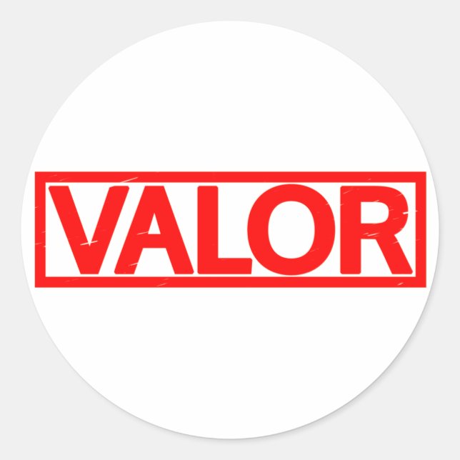Adesivo Carimbo de Valor (Frente)