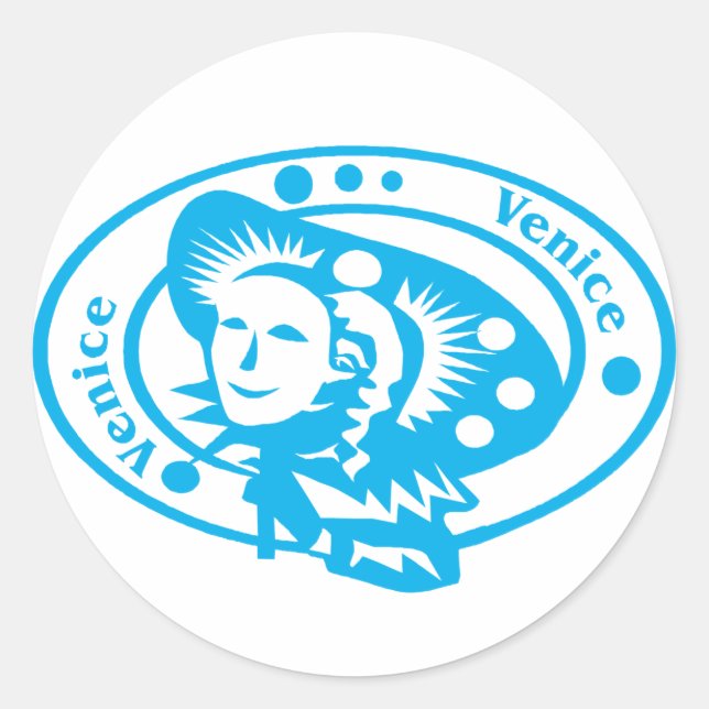 Adesivo Carimbo de Veneza (Frente)