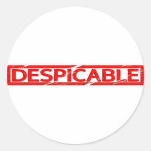 Adesivo Carimbo Despicável