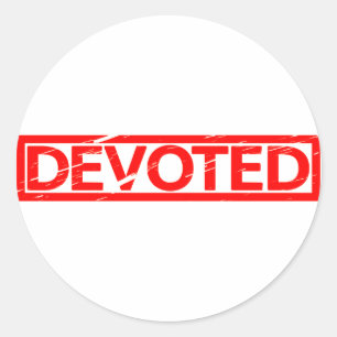Adesivo Carimbo Devotado
