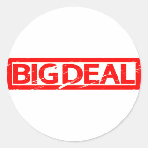 Adesivo Carimbo do Big Deal