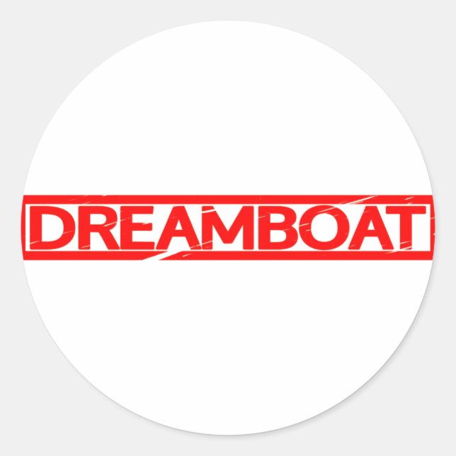 Adesivo Carimbo do Dreamboat (Frente)
