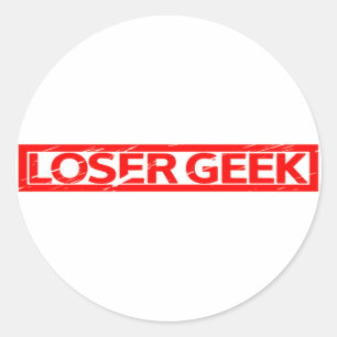 Adesivo Carimbo do Geek perdido