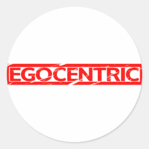 Adesivo Carimbo Egocêntrico