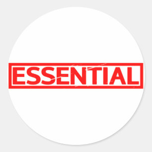 Adesivo Carimbo essencial