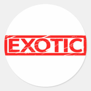 Adesivo Carimbo Exótico