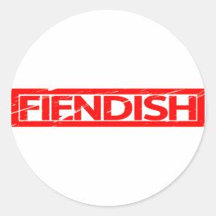 Adesivo Carimbo Fiendish