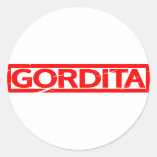 Adesivo Carimbo Gordita