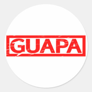 Adesivo Carimbo Guapa