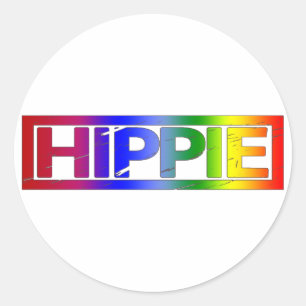 Adesivo Carimbo Hippie