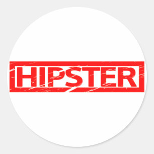 Adesivo Carimbo hipster