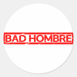 Adesivo Carimbo Hombre Mau